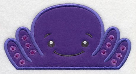 Peeking Octopus (Applique)