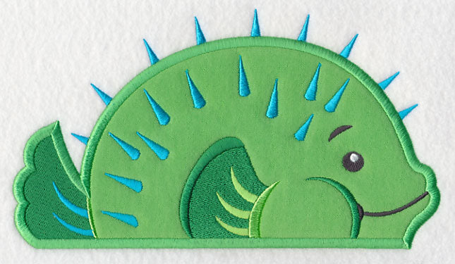 Peeking Blowfish (Applique)