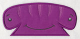 Peeking Hammerhead Shark (Applique)