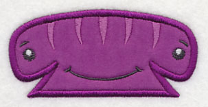 Peeking Hammerhead Shark (Applique)