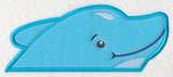 Peeking Dolphin (Applique)
