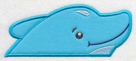 Peeking Dolphin (Applique)