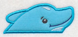 Peeking Dolphin (Applique)