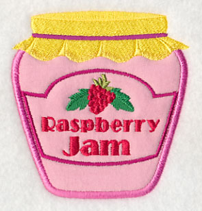Raspberry Jam (Applique)
