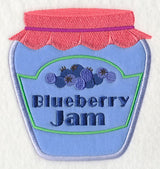 Blueberry Jam (Applique)