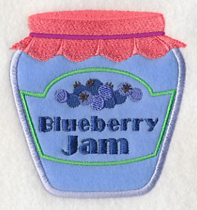 Blueberry Jam (Applique)