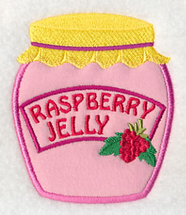 Raspberry Jelly (Applique)