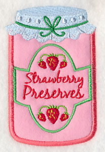 Strawberry Preserves (Applique)