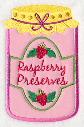 Raspberry Preserves (Applique)
