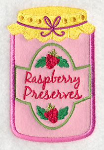 Raspberry Preserves (Applique)