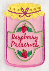 Raspberry Preserves (Applique)