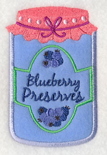 Blueberry Preserves (Applique)