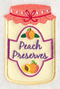Peach Preserves (Applique)