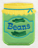 Canned Green Beans (Applique)