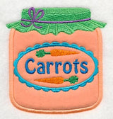 Delicious Carrots (Applique)