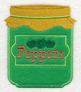 Homegrown Peppers (Applique)