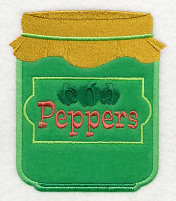 Homegrown Peppers (Applique)