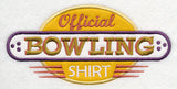 Official Bowling Shirt (Applique)