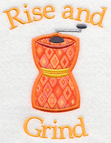 Rise & Grind (Applique)