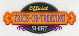 Official Trick-or-Treating Shirt (Applique)