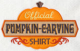 Official Pumpkin Carving Shirt (Applique)