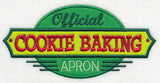 Official Cookie Baking Apron (Applique)