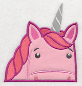 Peeking Unicorn (Applique)