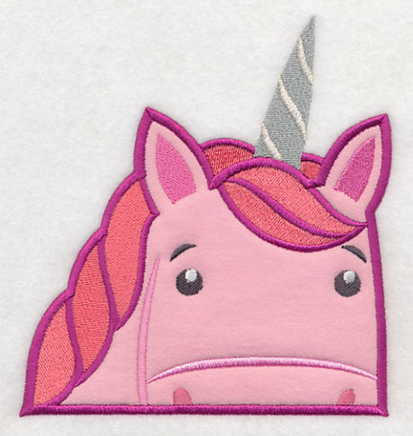 Peeking Unicorn (Applique)