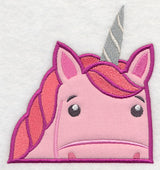 Peeking Unicorn (Applique)