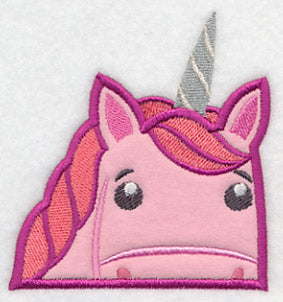 Peeking Unicorn (Applique)