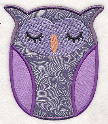 Sleepy Owl (Applique)