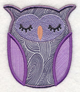 Sleepy Owl (Applique)