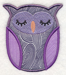 Sleepy Owl (Applique)