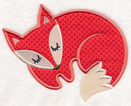 Sleepy Fox (Applique)
