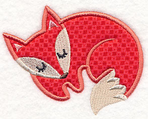 Sleepy Fox (Applique)