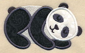 Sleepy Panda (Applique)