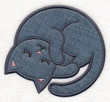 Sleepy Kitty (Applique)