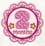 Medallion - 2 Months (Applique)