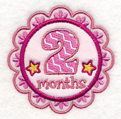 Medallion - 2 Months (Applique)