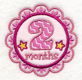 Medallion - 2 Months (Applique)