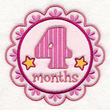 Medallion - 4 Months (Applique)