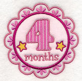 Medallion - 4 Months (Applique)