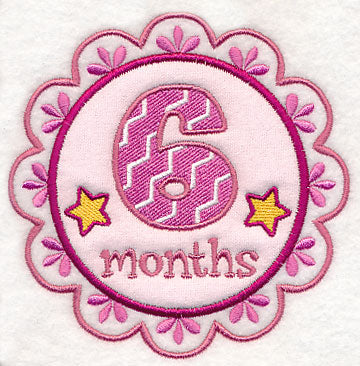 Medallion - 6 Months (Applique)
