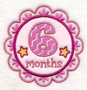 Medallion - 6 Months (Applique)