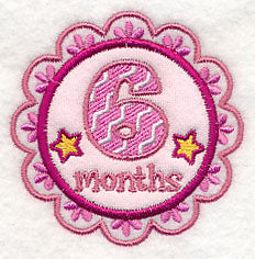 Medallion - 6 Months (Applique)