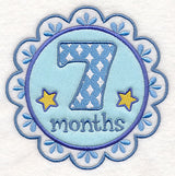 Medallion - 7 Months (Applique)