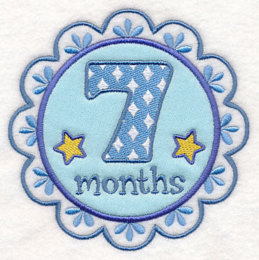 Medallion - 7 Months (Applique)