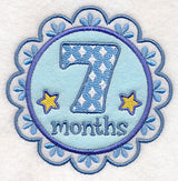 Medallion - 7 Months (Applique)