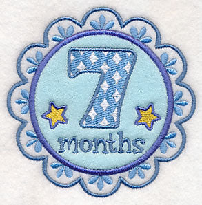 Medallion - 7 Months (Applique)
