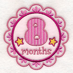 Medallion - 8 Months (Applique)